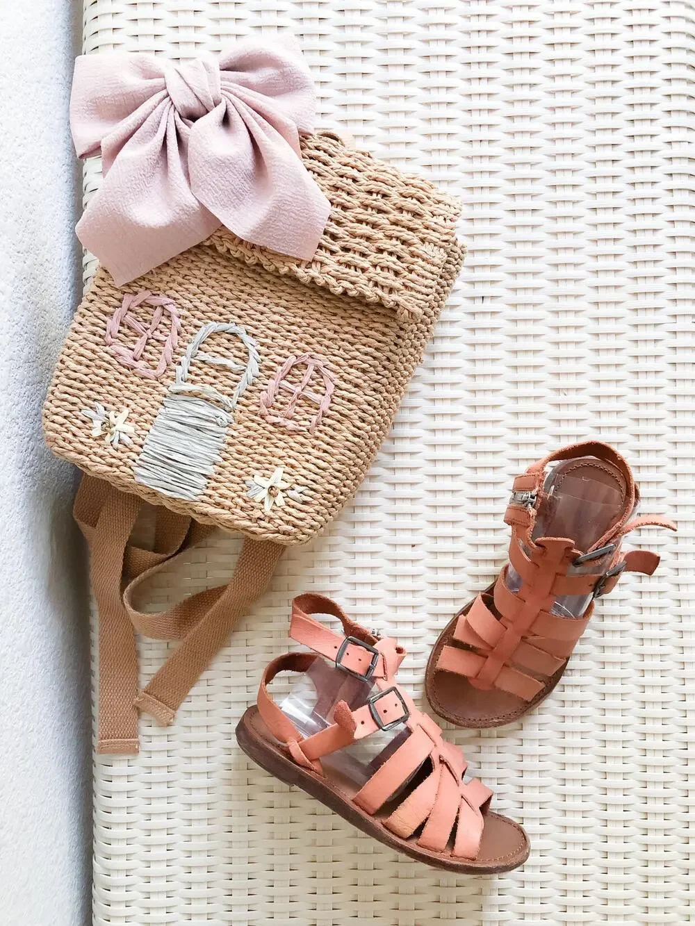 Summery Strolls Zara Honey Caged Gladiator Ankle Strap Sandals 29/12